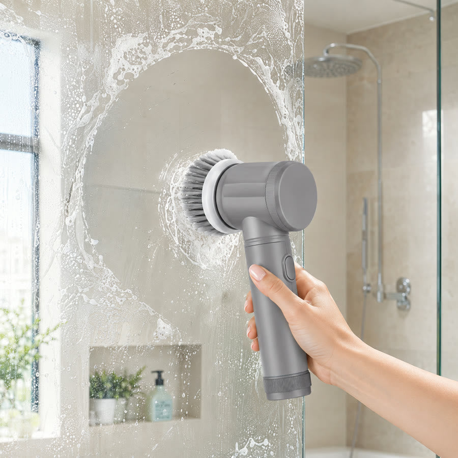 The shower door
